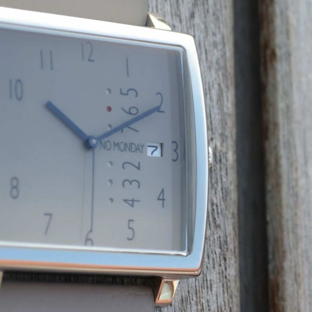 Square Watch | Collection NM-2 | Grey