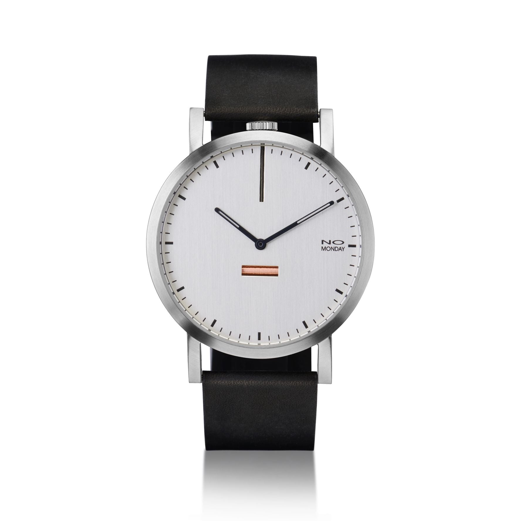 Unisex Watch | Collection 460 | silver dial | black strap