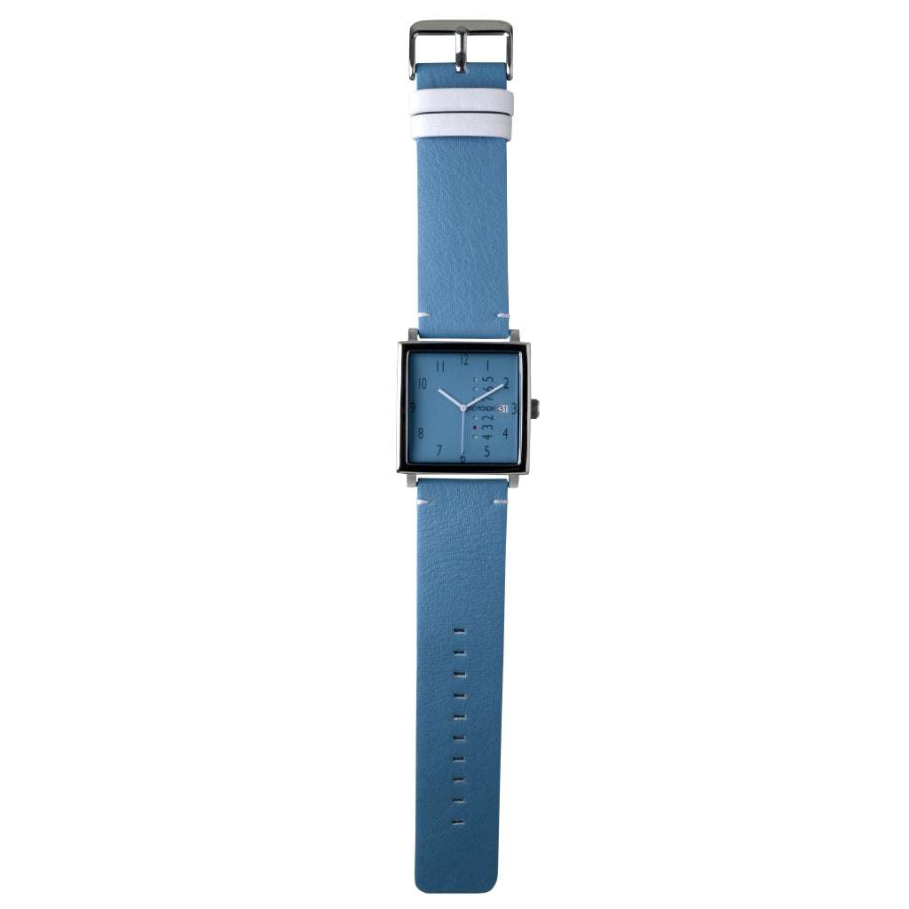 Square Watch | Collection NM-2 | Baby Blue