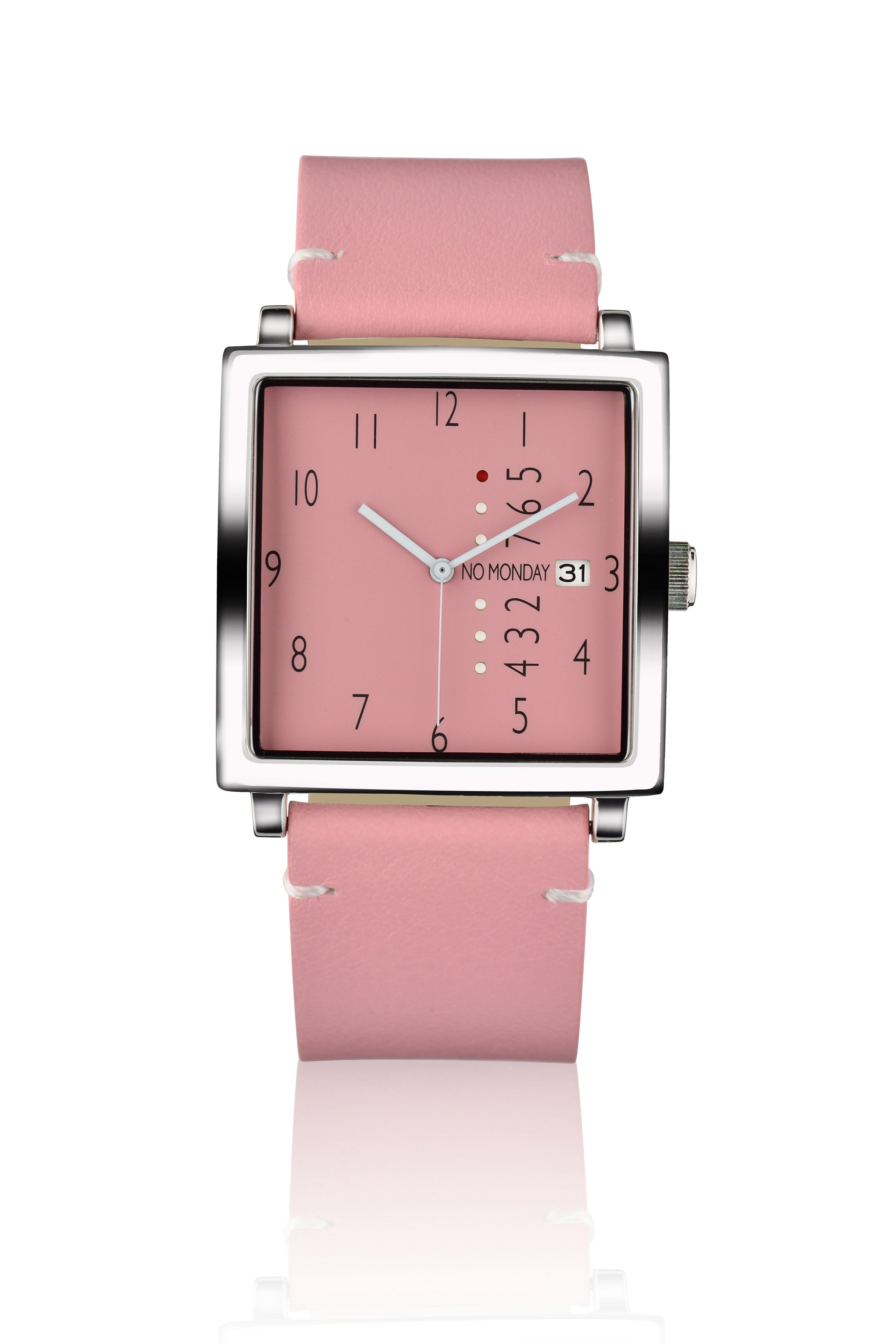 Square Watch | Collection NM-2 | Pink