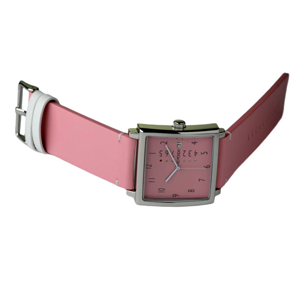 Square Watch | Collection NM-2 | Pink