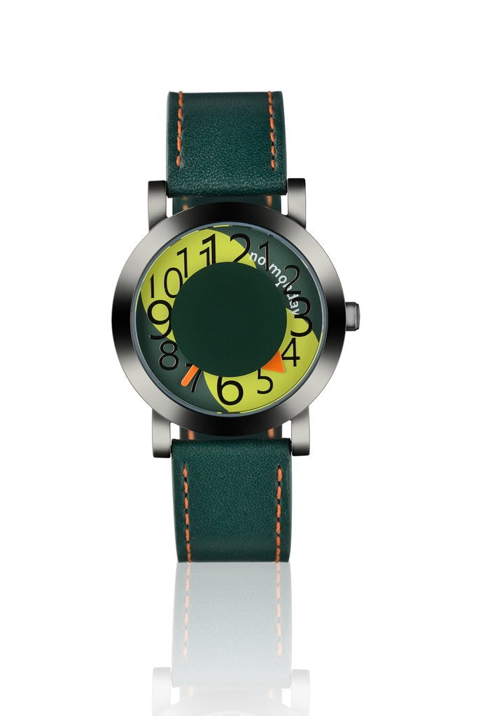 Quartz Watch | Collection Seasons | black case | colourful face and strap