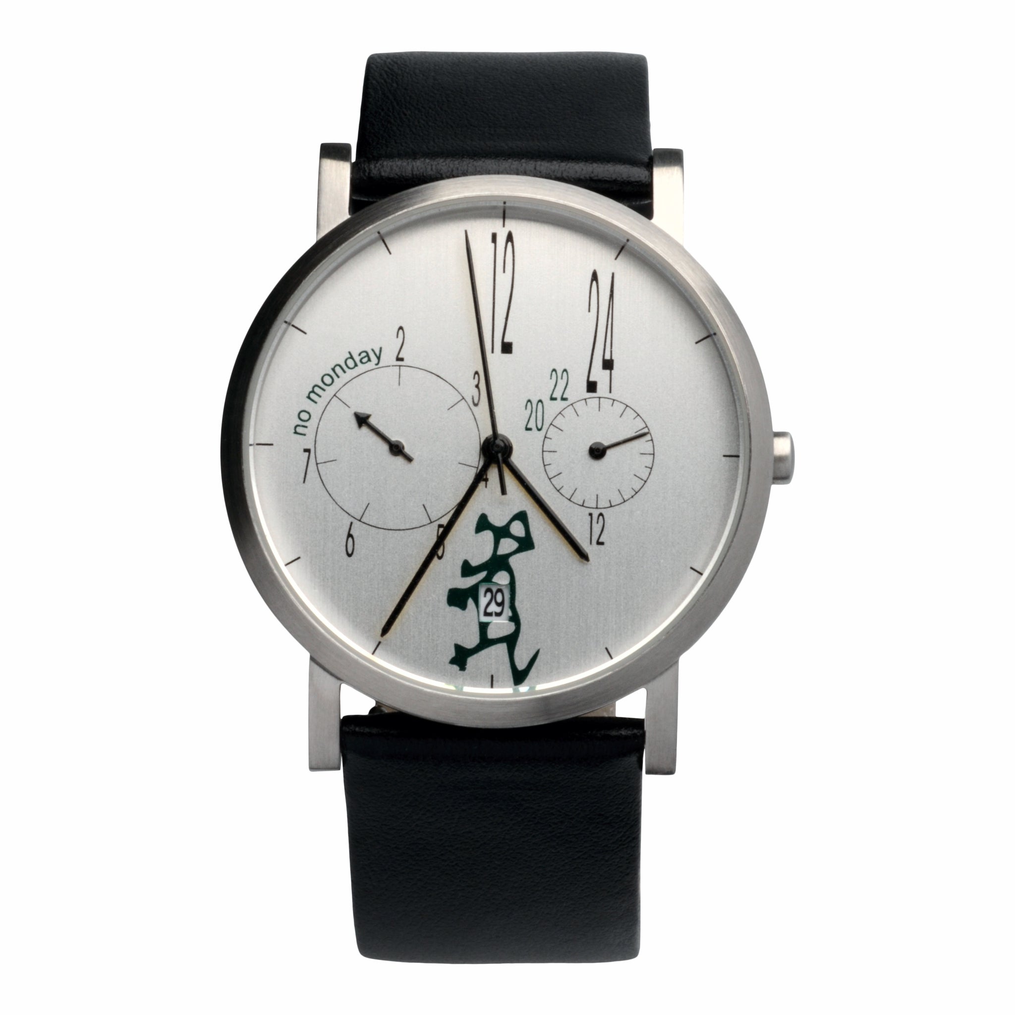 Limited Edition Quartz Watch | Collectioin Tiger | silver | date, weekday, 24 hours