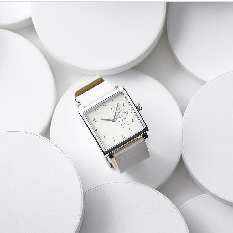 Square Watch | Collection NM-2 | Beige