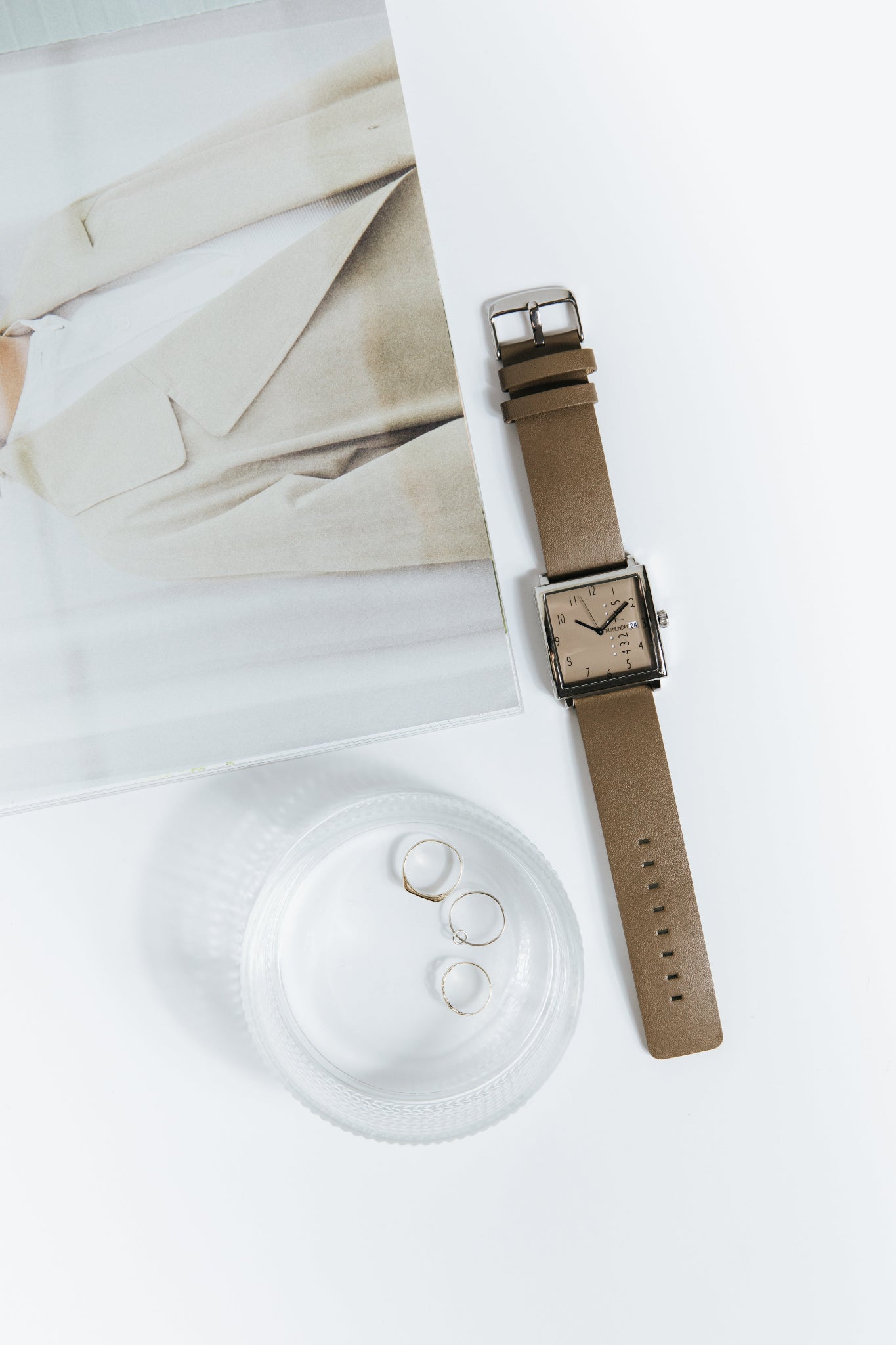 Square Watch | Collection NM-2 | Grey