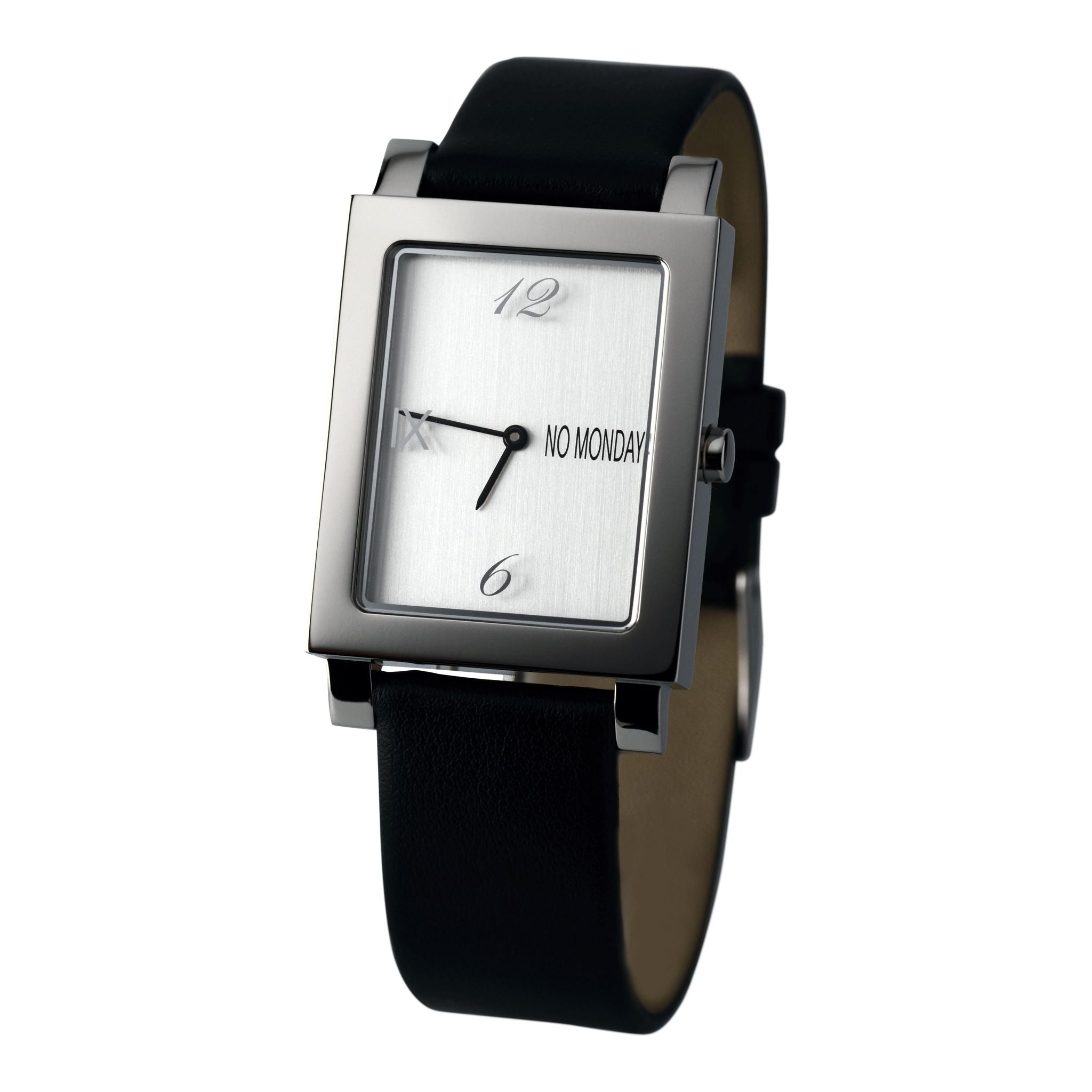 Quartz Watch | Collection ATAES | silver | black strap