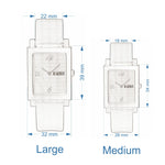 Load image into Gallery viewer, Quartz Watch | Collection ATAES | silver | black strap
