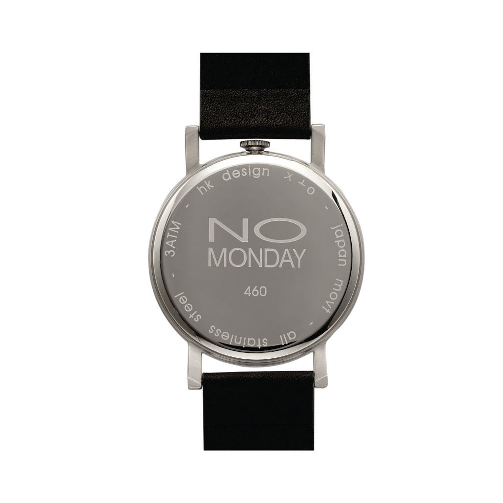 Unisex Watch | Collection 460 | silver dial | black strap
