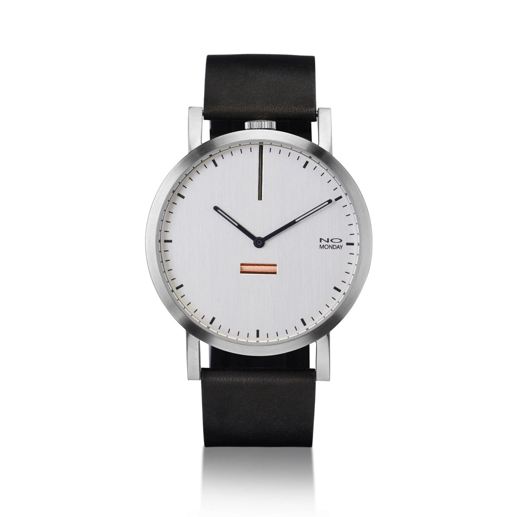 Unisex Watch | Collection 460 | silver dial | black strap