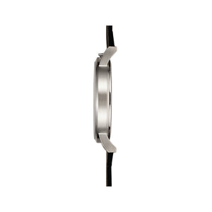 Unisex Watch | Collection 460 | black brush | deep brown strap