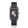 Quartz Watch | Collection Open Heart | black case | black strap