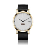 Load image into Gallery viewer, 460G1 - gold mirror / white dial / black strap
