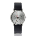 Quartz Watch | Collection Happy Weekend | silver | black strap