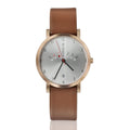 Quartz Watch | Collection Happy Weekend | Rose Gold | tan strap