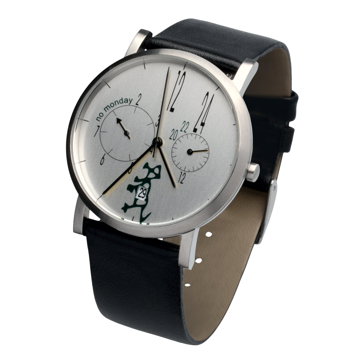 Limited Edition Quartz Watch | Collectioin Tiger | silver | date, weekday, 24 hours