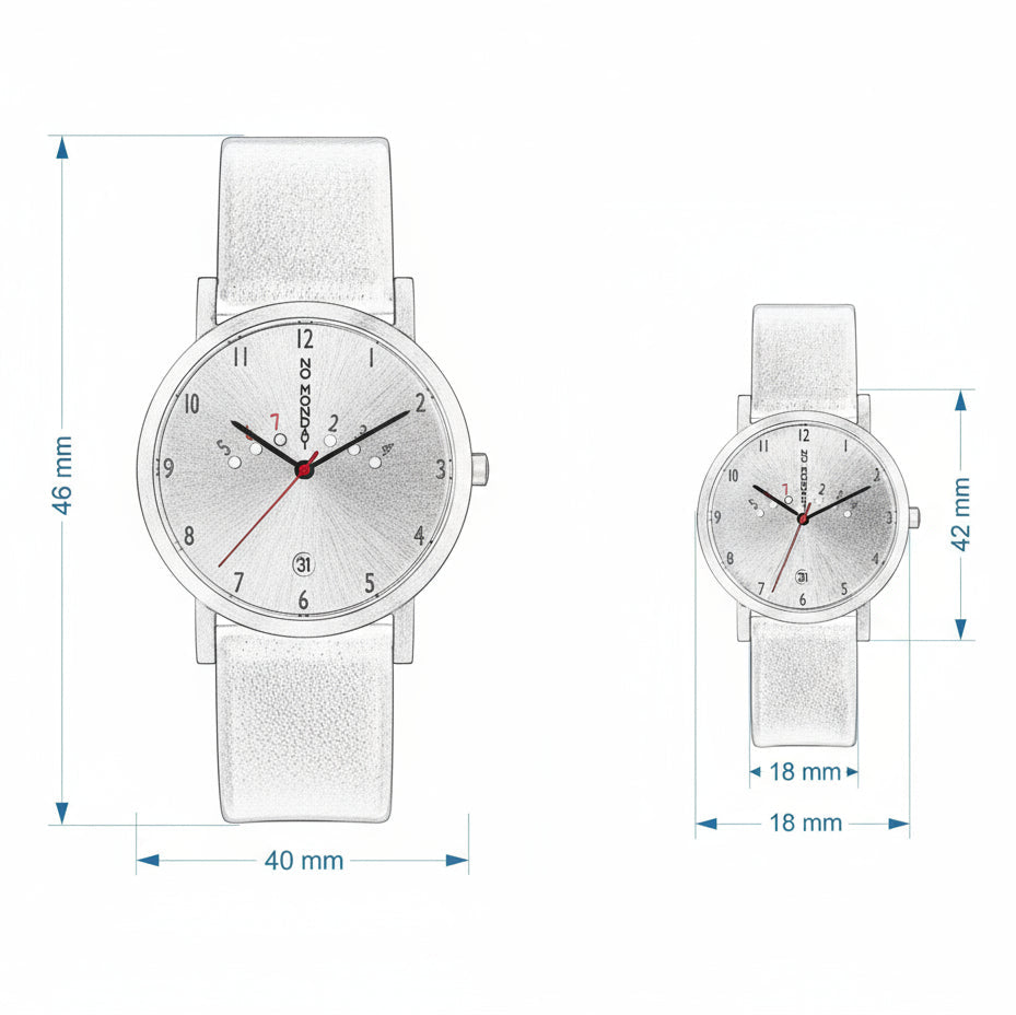 Quartz Watch | Collection Happy Weekend | black | brown strap